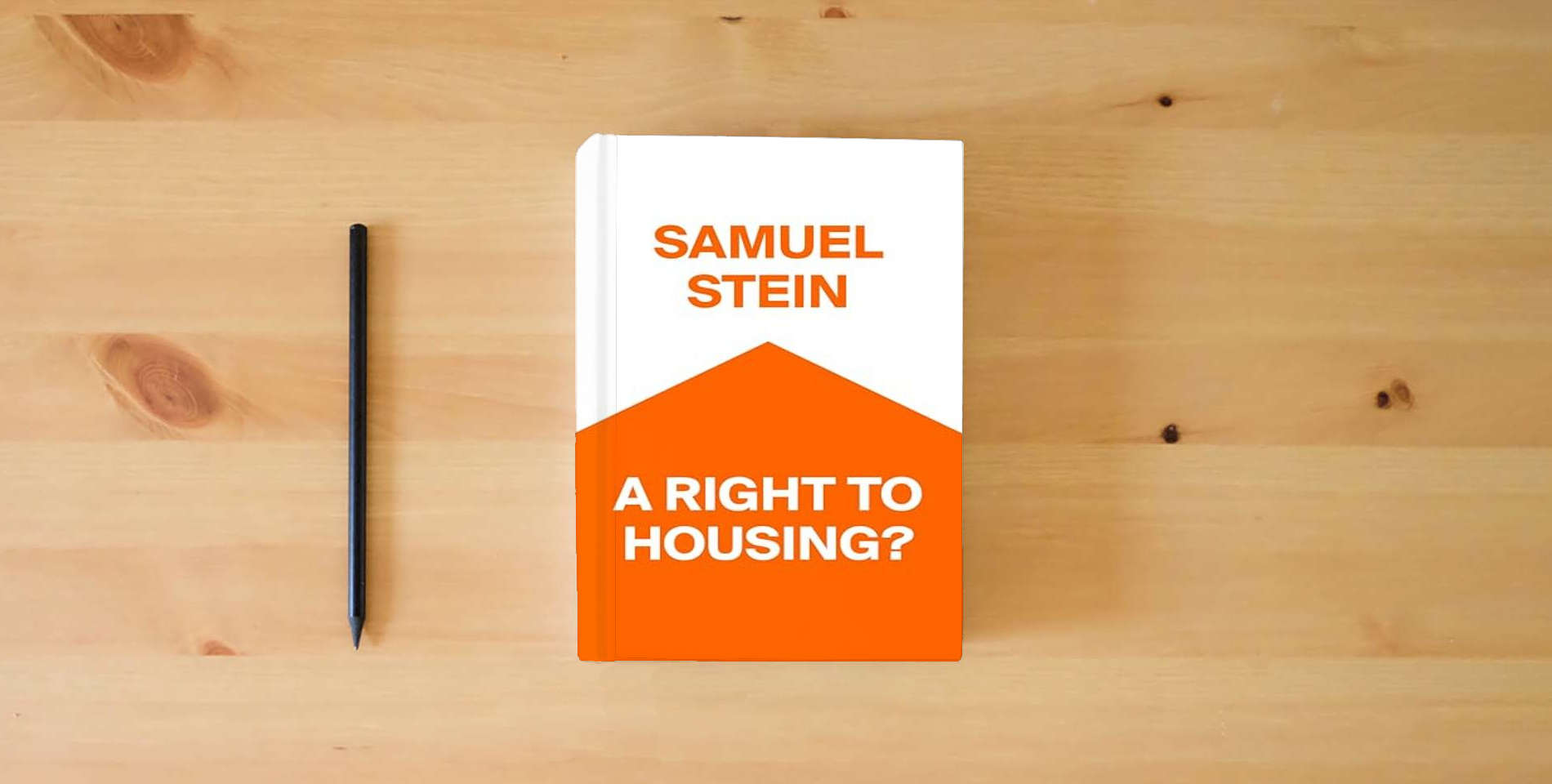 The book A Right to Housing? is on the table