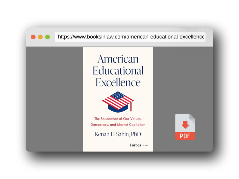 PDF Preview of the book American Educational Excellence: The Foundation of Our Values, Democracy, and Market Capitalism