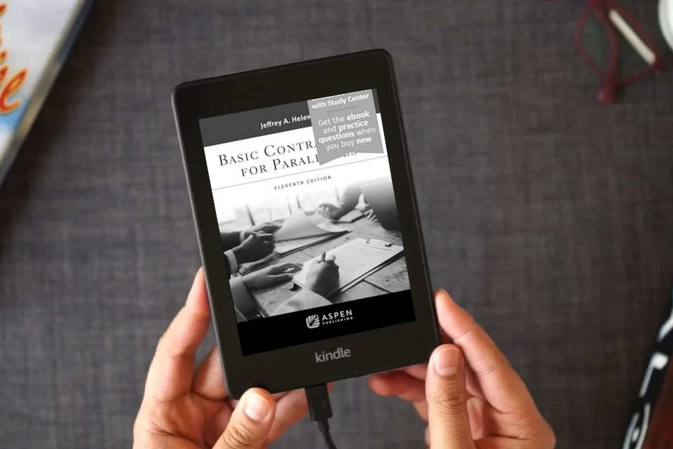 Read Online Basic Contract Law for Paralegals [Connected eBook with Study Center] (Aspen Paralegal Series) as a Kindle eBook