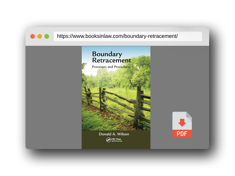 PDF Preview of the book Boundary Retracement