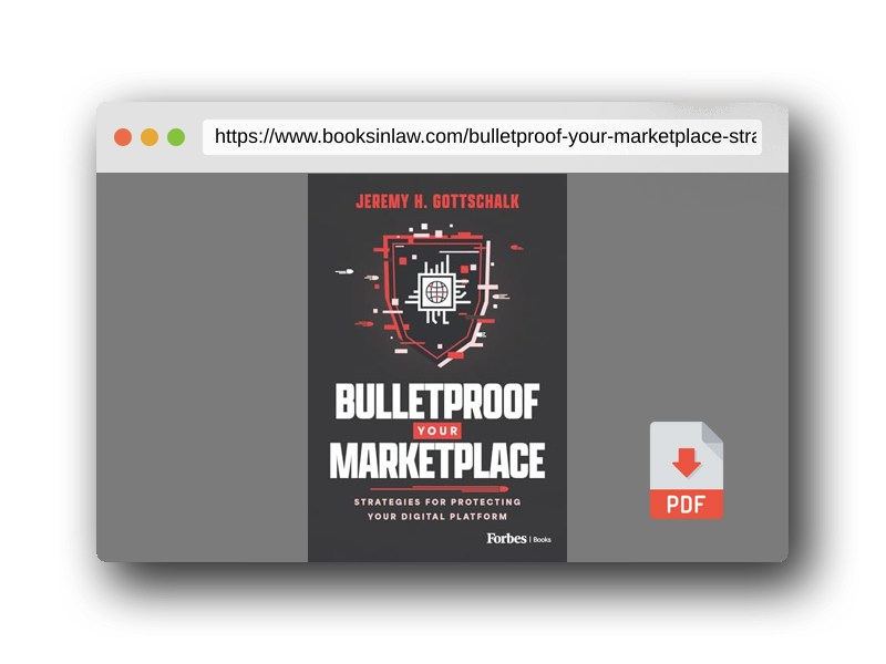 PDF Preview of the book Bulletproof Your Marketplace: Strategies for Protecting Your Digital Platform