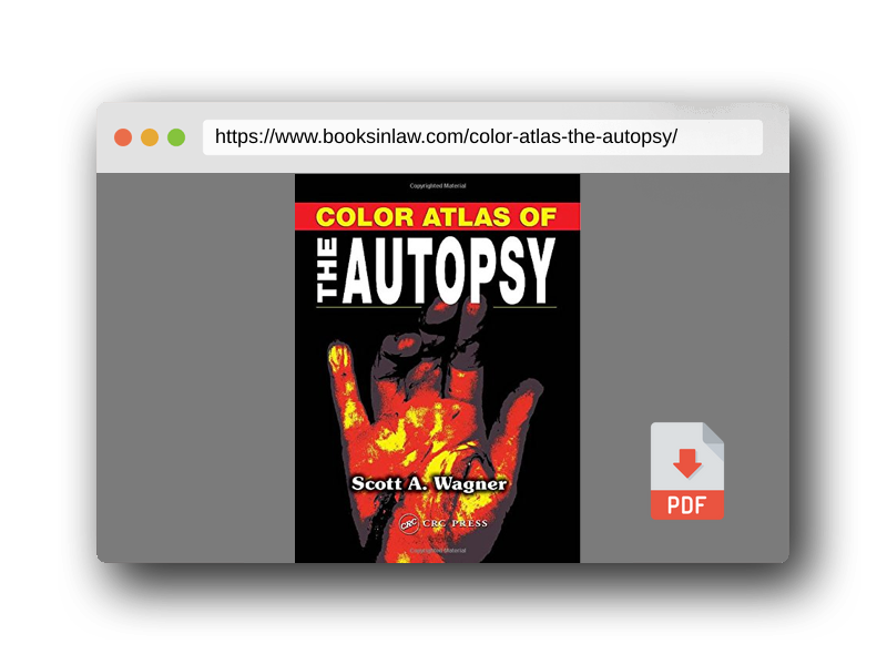PDF Preview of the book Color Atlas of the Autopsy