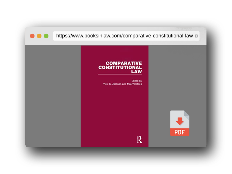 PDF Preview of the book Comparative Constitutional Law (Critical Concepts in Law)
