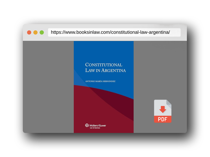 PDF Preview of the book Constitutional Law in Argentina