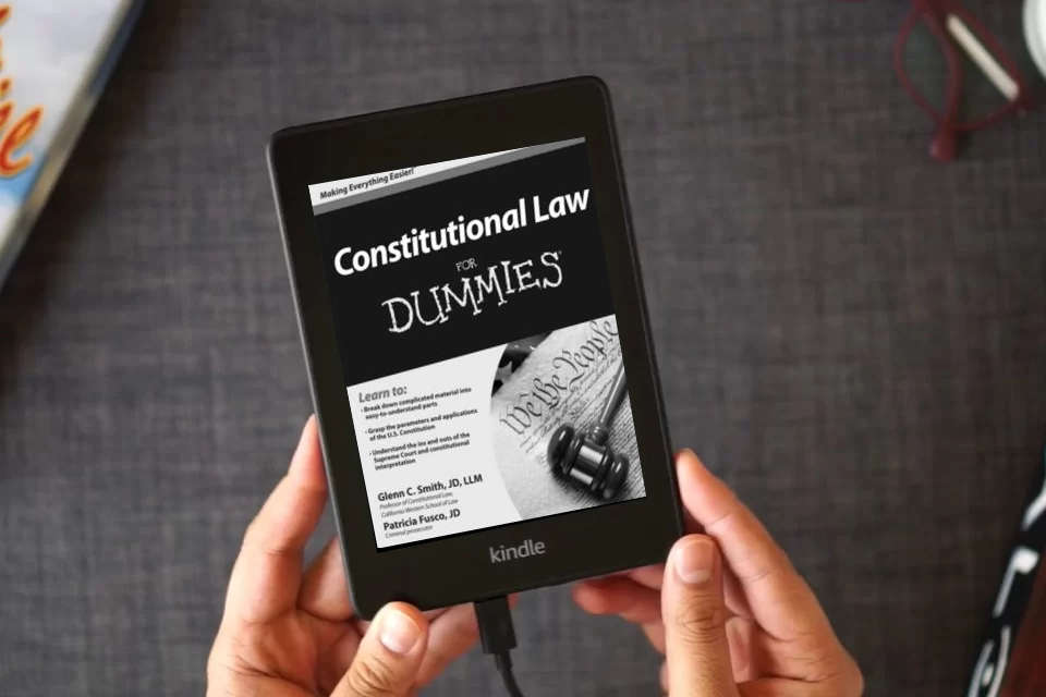 Read Online Constitutional Law For Dummies as a Kindle eBook