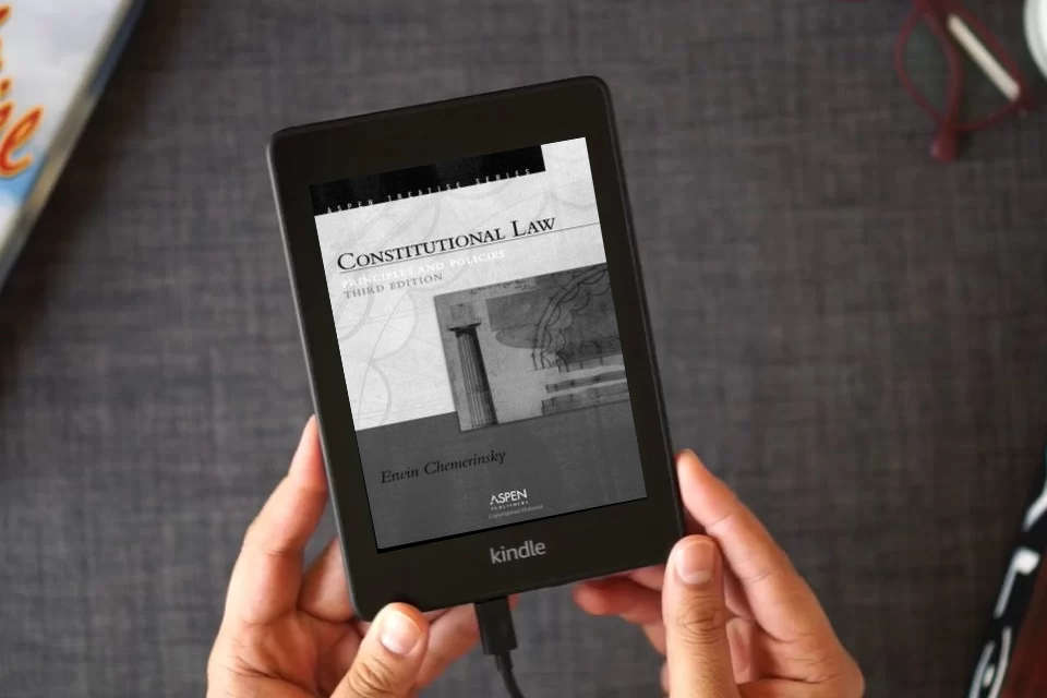 Read Online Constitutional Law: Principles And Policies (Introduction to Law Series) as a Kindle eBook