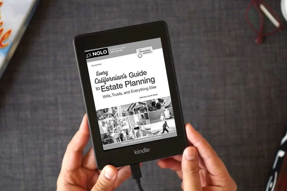 Read Online Every Californian's Guide To Estate Planning: Wills, Trust & Everything Else as a Kindle eBook