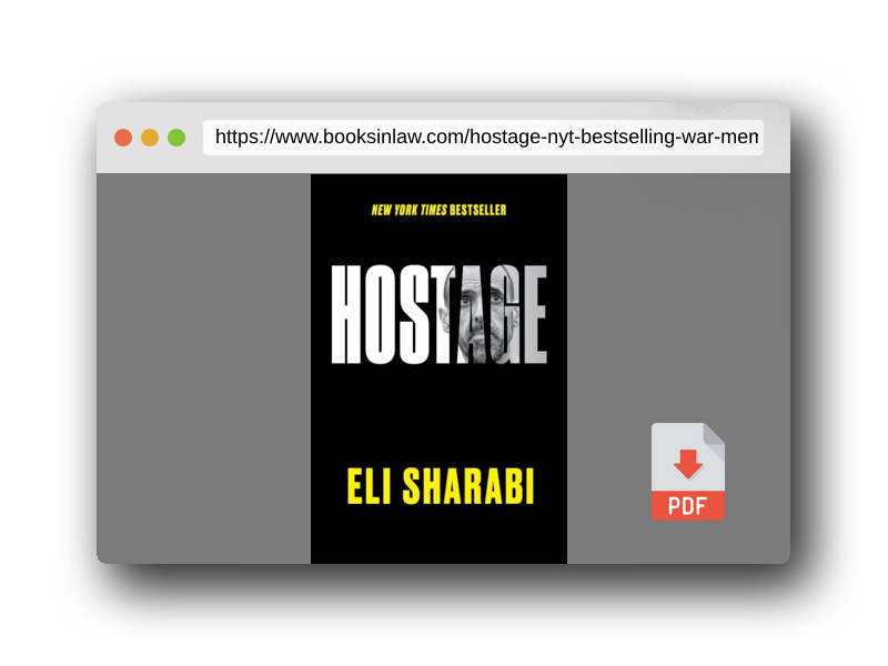 PDF Preview of the book Hostage: An NYT Bestselling War Memoir of Survival and the Human Spirit in Gaza