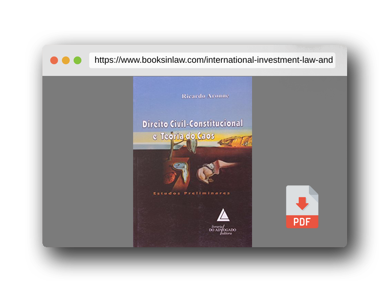 PDF Preview of the book International Investment Law and Arbitration: Cases, Materials, and Commentary