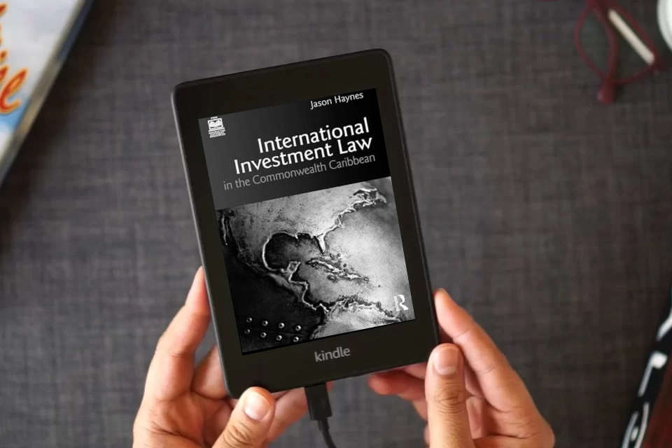 Read Online International Investment Law in the Commonwealth Caribbean as a Kindle eBook