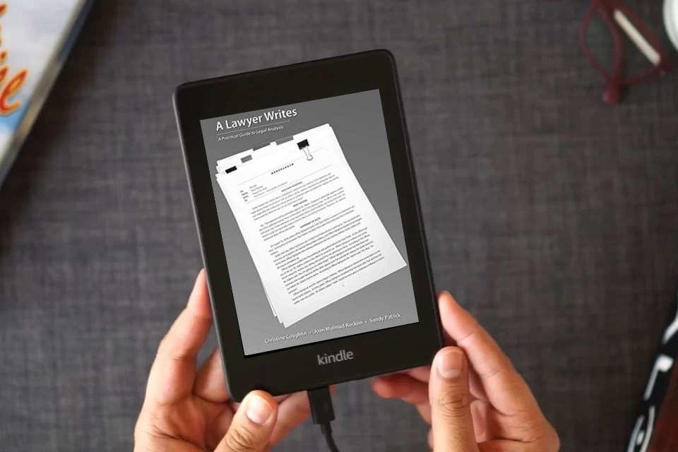 Read Online A Lawyer Writes: A Practical Guide to Legal Analysis as a Kindle eBook