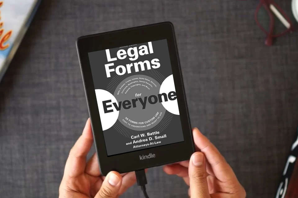 Read Online Legal Forms for Everyone: Wills, Probate, Trusts, Leases, Home Sales, Divorce, Contracts, Bankruptcy, Social Security, Patents, Copyrights, and More as a Kindle eBook