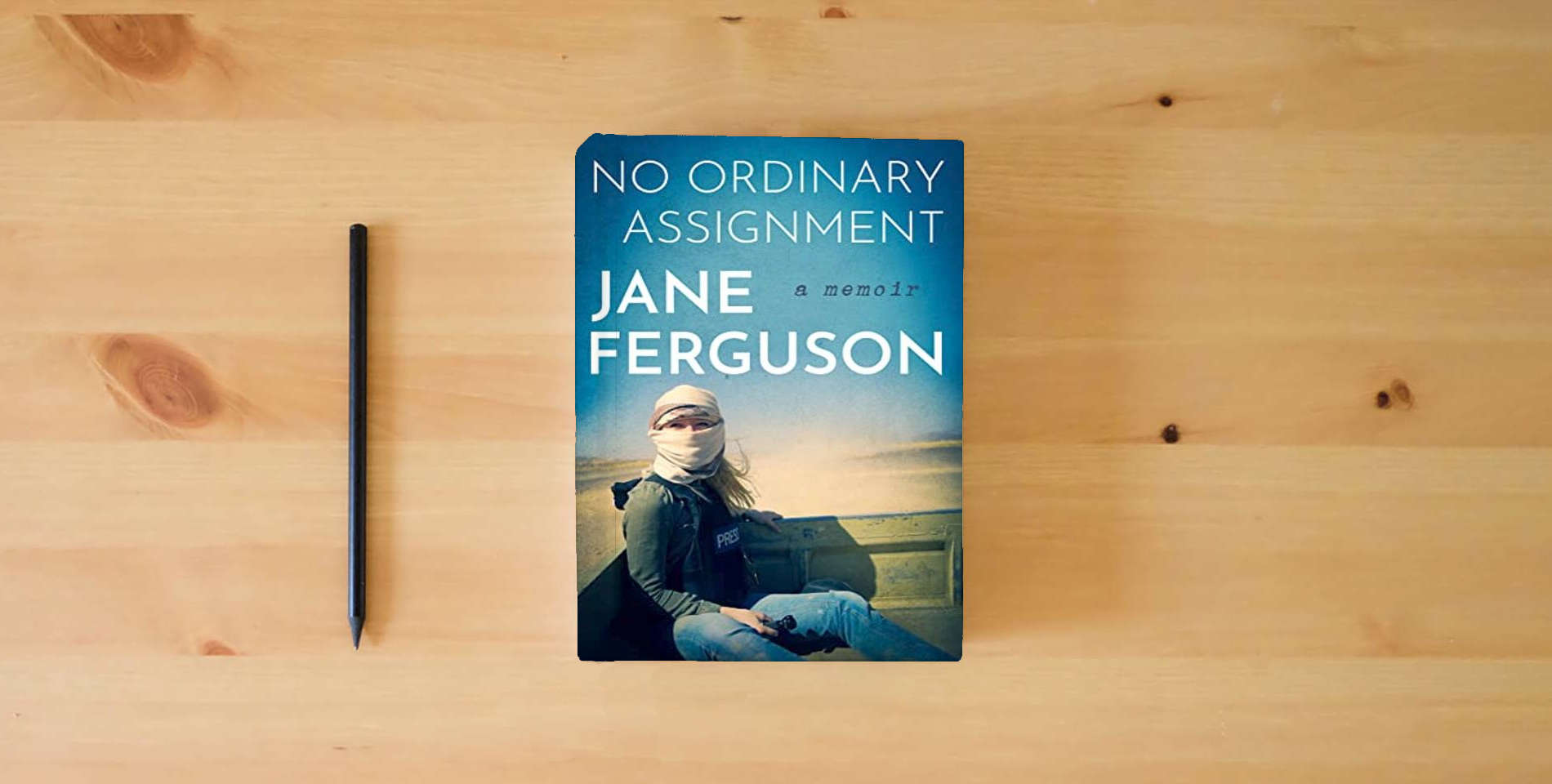 The book No Ordinary Assignment: A Memoir is on the table