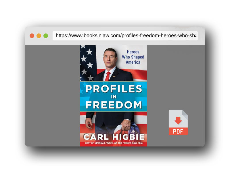 PDF Preview of the book Profiles in Freedom: Heroes Who Shaped America with a Foreword by Senator Markwayne Mullin