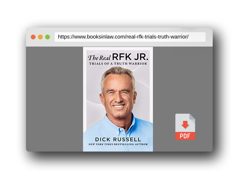 PDF Preview of the book Real RFK Jr.: Trials of a Truth Warrior