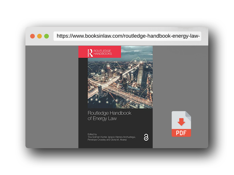 PDF Preview of the book Routledge Handbook of Energy Law (Routledge Handbooks in Law)