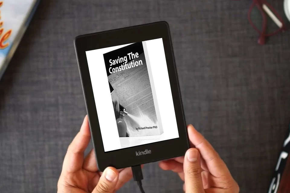 Read Online Saving the Constitution as a Kindle eBook