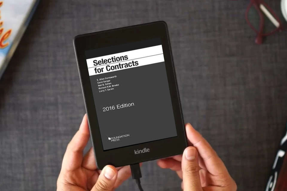 Read Online Selections for Contracts: 2016 Edition (Selected Statutes) as a Kindle eBook