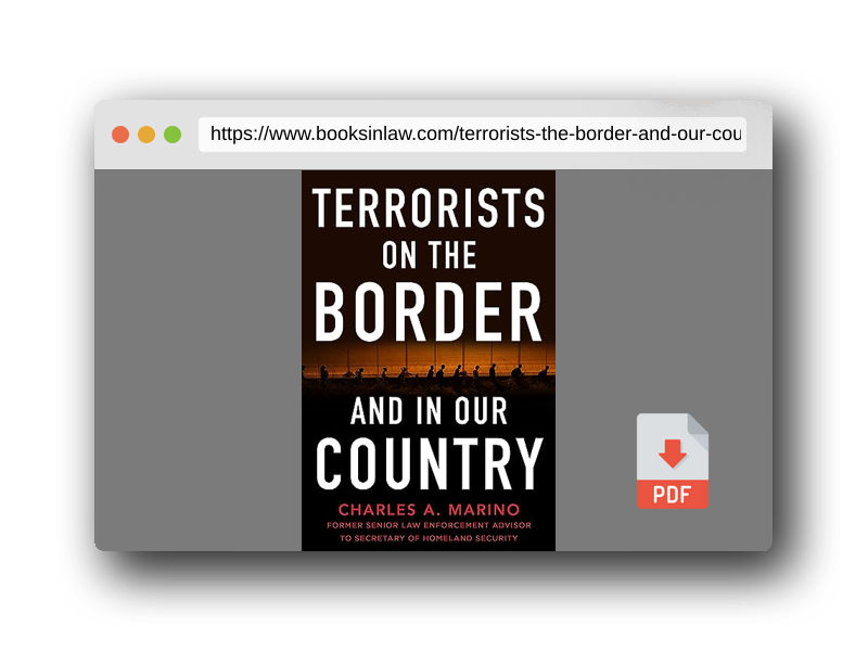 PDF Preview of the book Terrorists on the Border and in Our Country