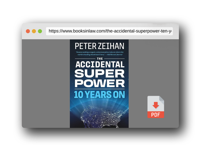 PDF Preview of the book The Accidental Superpower: Ten Years On