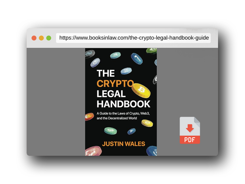 PDF Preview of the book The Crypto Legal Handbook: A Guide to the Laws of Crypto, Web3, and the Decentralized World