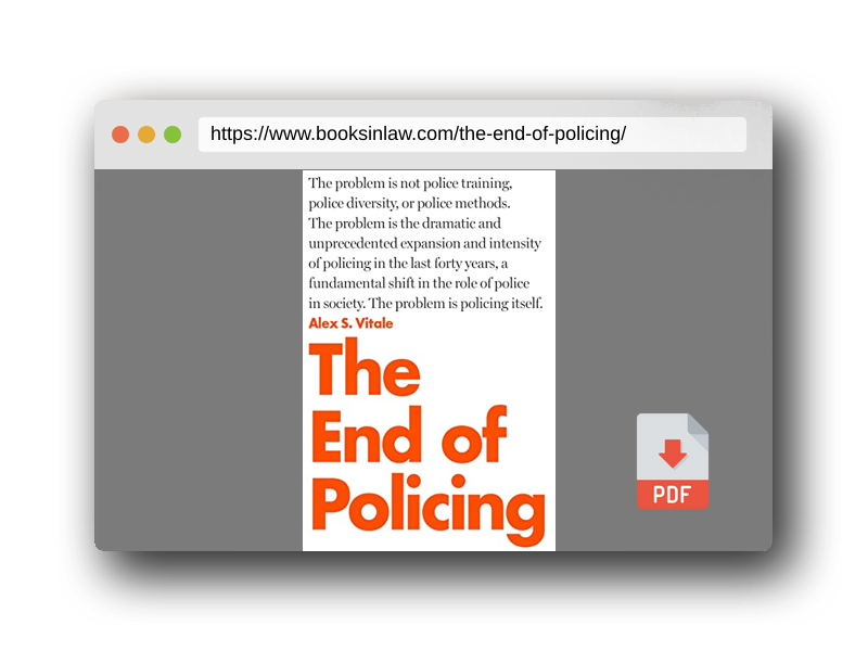 PDF Preview of the book The End of Policing