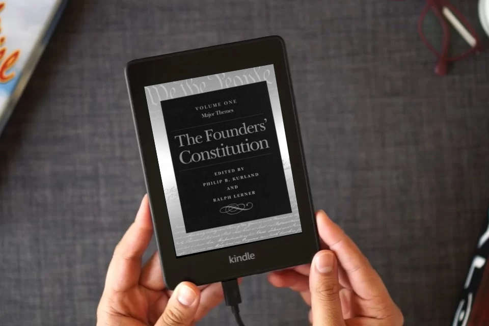 Read Online The Founders' Constitution (5 Volume Set) as a Kindle eBook