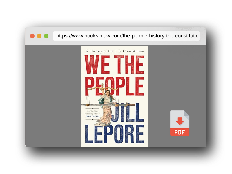 PDF Preview of the book We the People: A History of the U.S. Constitution