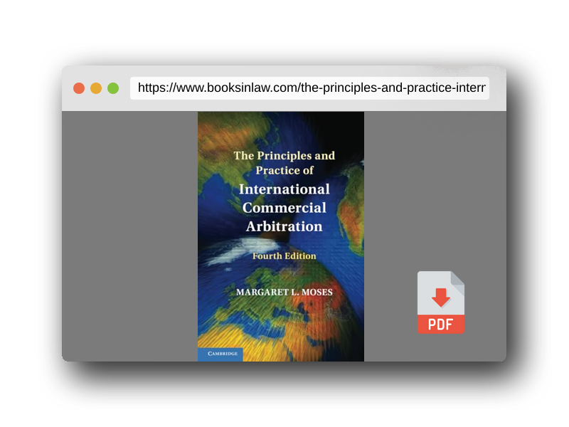 PDF Preview of the book The Principles and Practice of International Commercial Arbitration