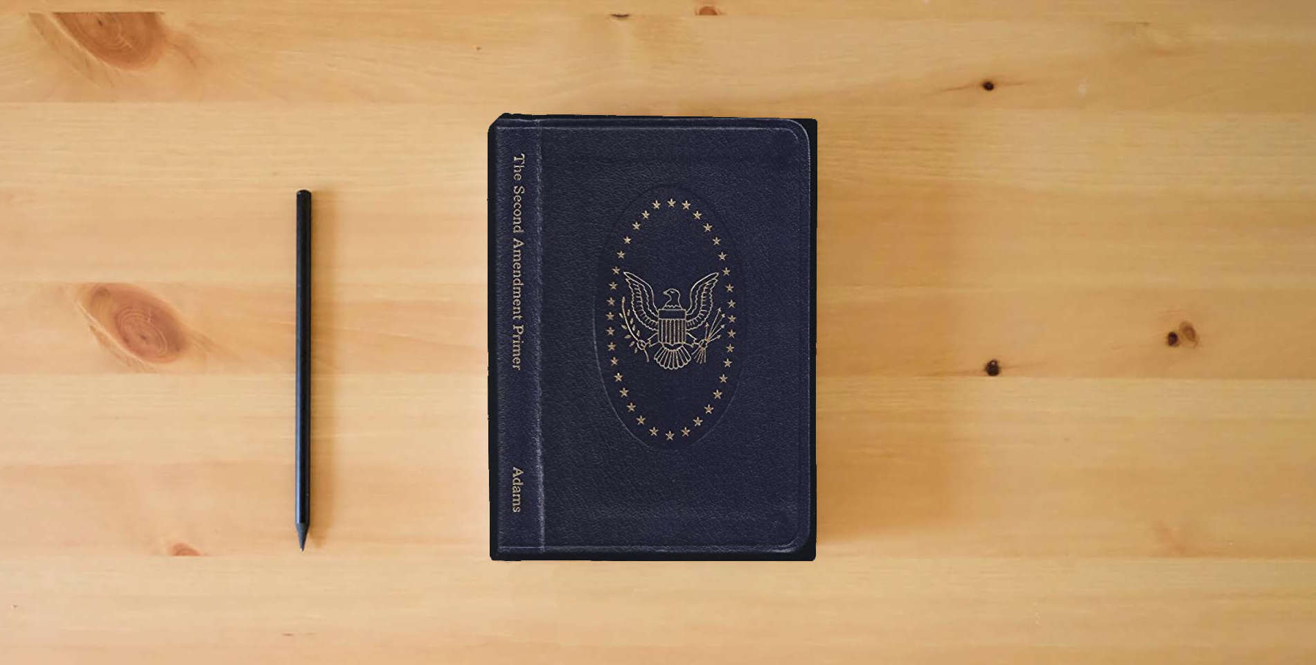 The book THE SECOND AMENDMENT PRIMER A Citizens Guidebook to the History, Sources, and Authorities for the Constitutional Guarantee is on the table