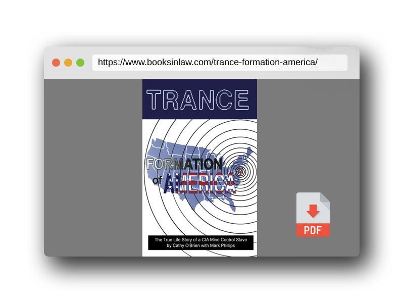 PDF Preview of the book Trance Formation of America