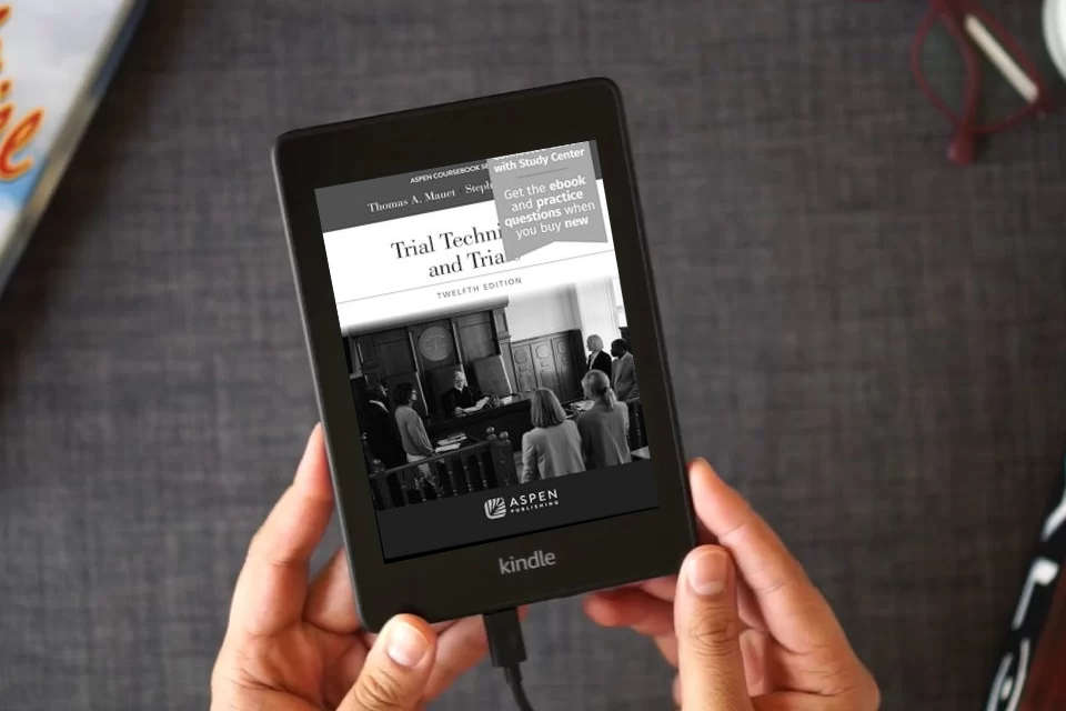 Read Online Trial Techniques and Trials: With Online Files, Study Center (Aspen Coursebook) as a Kindle eBook