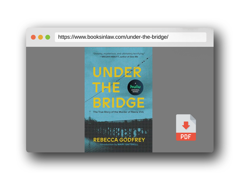 PDF Preview of the book Under the Bridge