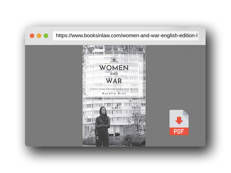 PDF Preview of the book Women and War (English Edition): Letters from Ukraine to the Free World (Cherry Orchard Books)