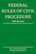 Book Cover: Federal Rules of Civil Procedure; 2025 Edition: With Statutory Supplement (Quick Desk Reference)