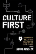 Book Cover: Culture First: 9 Leadership Practices That Build Elite Teams