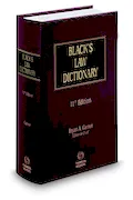Book Cover: Black’s Law Dictionary, 11th Edition (BLACK'S LAW DICTIONARY (STANDARD EDITION))