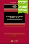 Book Cover: Commentaries and Cases on the Law of Business Organization: [Connected Ebook With Study Center] (Aspen Casebook)