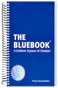 Book Cover: The Bluebook: A Uniform System of Citation