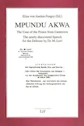 Book Cover: Mpundu Akwa: The Case of the Prince from Cameroon (Geschichte)