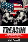 Book Cover: TREASON: The Biden Administration's Strategic and Malicious Destruction of America's Sovereignty