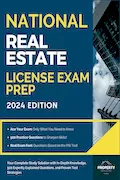 Book Cover: National Real Estate License Exam Prep: Your Complete Study Solution with In-Depth Knowledge, 500 Expertly Explained Questions and Proven Test Strategies (Real Estate License Exam Prep Guides)