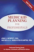 Medicaid Planning For Professionals Book Cover: Medicaid Planning For Professionals