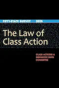 Book Cover: The Law of Class Action: Fifty-State Survey 2025