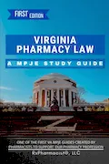 Book Cover: Virginia Pharmacy Law: A MPJE® Study Guide