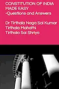 Book Cover: CONSTITUTION OF INDIA MADE EASY: Questions and Answers
