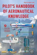 Pilot's Handbook of Aeronautical Knowledge: FAA-H-8083-25C Book Cover: Pilot's Handbook of Aeronautical Knowledge: FAA-H-8083-25C