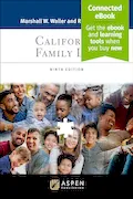 Book Cover: California Family Law: [Connected Ebook] (Aspen Paralegal) (Aspen Paralegal Series)