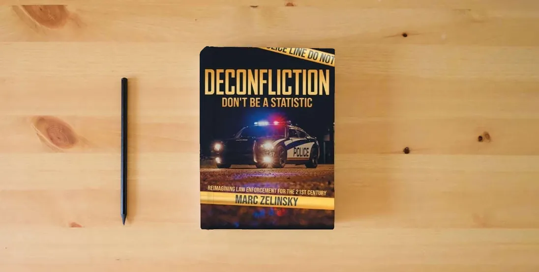 The book Deconfliction: Don't Be a Statistic} is on the table