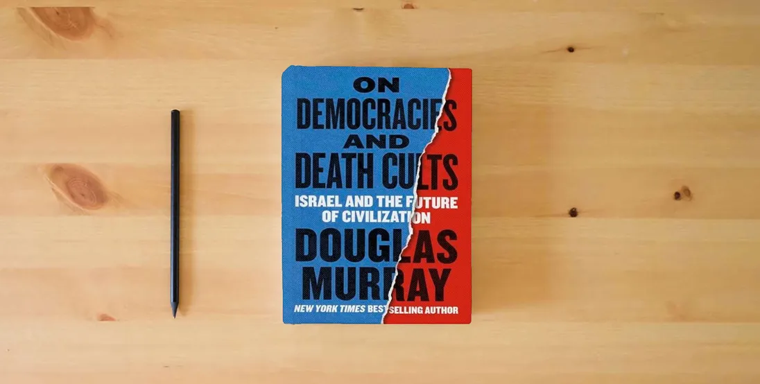 The book On Democracies and Death Cults: Israel and the Future of Civilization} is on the table